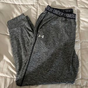 Large, Grey, Under Armour joggers